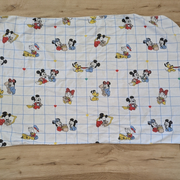 Vintage Disney Mickey and Friends Receiving Blankets - Picture 2 of 5